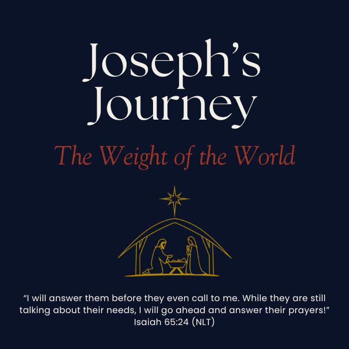 Joseph's journey the weight of the world fictional